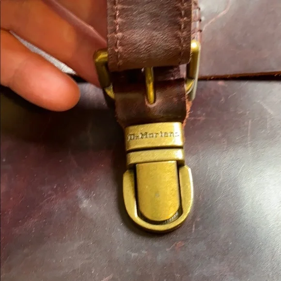 Dr. Martens Brown Leather Backpack - Picture 12 of 16